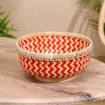 Корзинка плетёная, 24248 см, бамбук