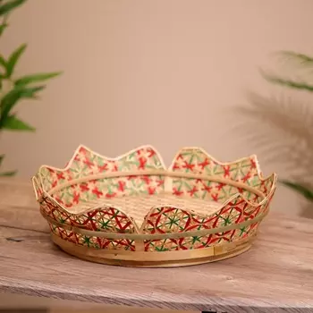 Корзинка плетёная, 404010 см, бамбук