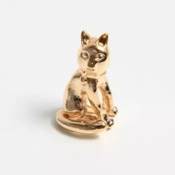 Кошельковая фигурка «Большие бабки в кошачьих лапках», металл, 1 х 2 см
