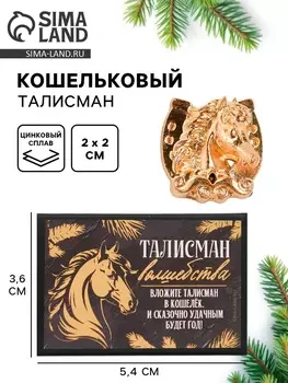 Кошельковая фигурка в коробке «Талисман волшебства», 5.43.6 см