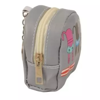 Кошелек детский, отдел на молнии, цвет МИКС 9х6х5см