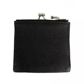 Кошелек на фермуаре/молнии, цвет черный