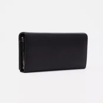 Кошелек на магнитах, цвет черный