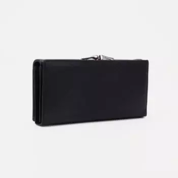 Кошелек на магнитах, цвет черный