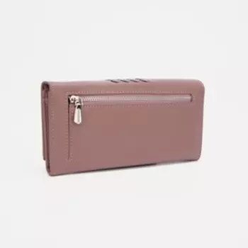 Кошелёк женский на магнитах, цвет розовый