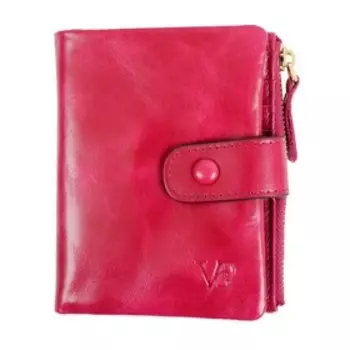 Кошелек, отдел на клапане, цвет розовый