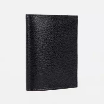 Кошелёк без застёжки, цвет чёрный