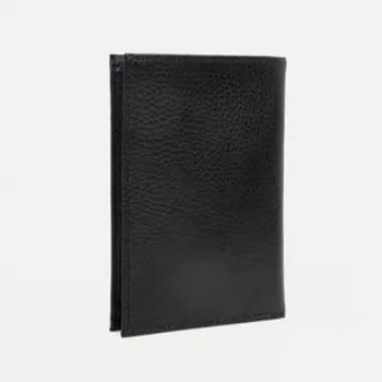 Кошелёк без застёжки, цвет чёрный