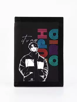 Кошелёк детский на липучке It's my, чёрный