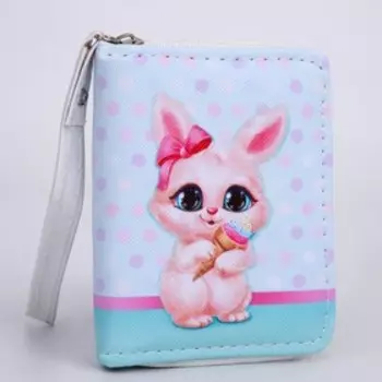 Кошелёк детский «Зайка» 108.52 см, голубой