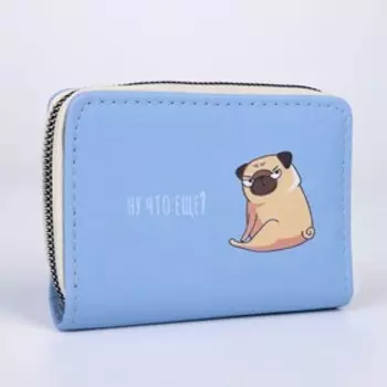 Кошелёк на молнии из искусственной кожи «СЛУШАЮ»