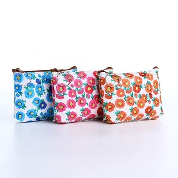 Кошелёк-монетница на молнии, 12.52.59 см, с принтом, МИКС