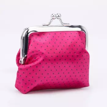 Кошелёк на фермуаре, цвет розовый