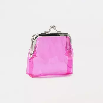 Кошелёк на фермуаре, цвет розовый