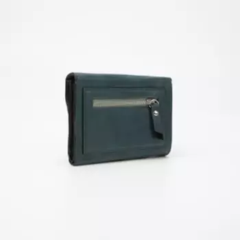 Кошелёк на кнопках, цвет бирюзовый