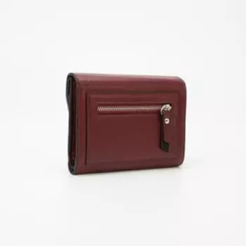 Кошелёк на кнопках, цвет бордовый