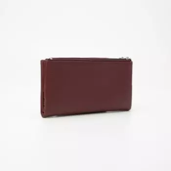 Кошелёк на кнопках, цвет бордовый