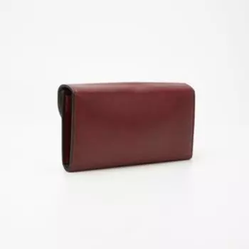 Кошелёк на кнопках, цвет бордовый