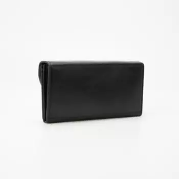 Кошелёк на кнопках, цвет чёрный