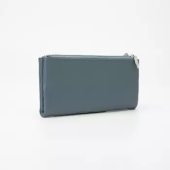 Кошелёк на кнопках, цвет голубой