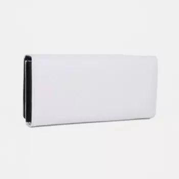 Кошелёк женский на магните, цвет белый