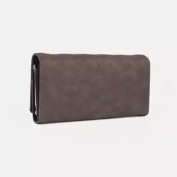 Кошелёк женский на магните, цвет бронзовый