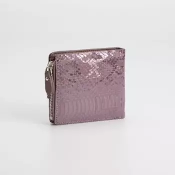 Кошелёк на кнопке, цвет фиолетовый