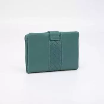 Кошелёк на кнопке, цвет мятный