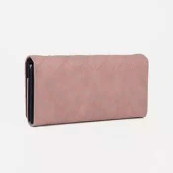Кошелёк на магните, цвет розовый