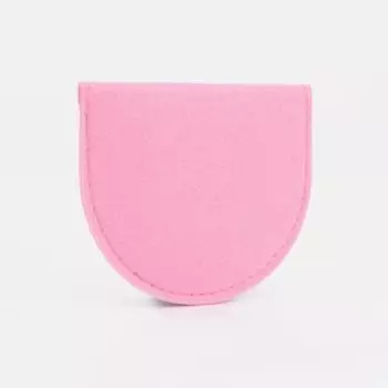 Кошелёк на кнопке, цвет розовый