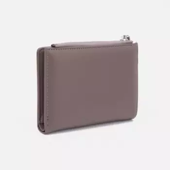 Кошелёк женский на кнопке, цвет серый