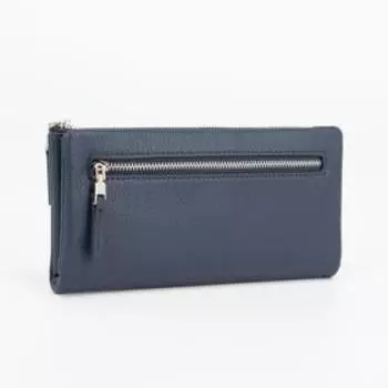 Кошелёк на кнопке, цвет синий