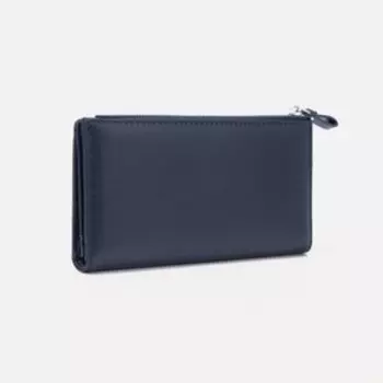 Кошелёк на кнопке, цвет синий