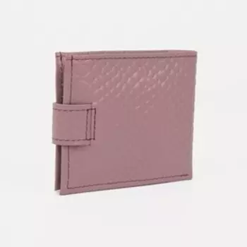 Кошелёк женский на кнопке, цвет розовый