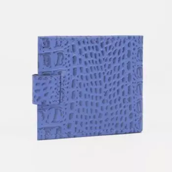 Кошелёк женский на кнопке TEXTURA, цвет сиреневый