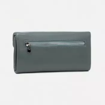 Кошелёк на кнопке, цвет зелёный