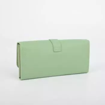 Кошелёк на магните, цвет зелёный