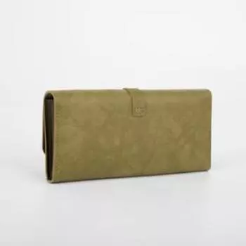 Кошелёк на магните, цвет зелёный