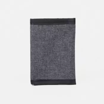 Кошелёк на липучке, цвет серый