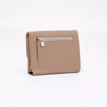 Кошелёк на магнитах, цвет бежевый