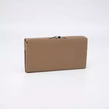 Кошелёк на магнитах, цвет бежевый