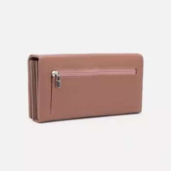 Кошелёк на магнитах, цвет бежевый