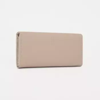 Кошелёк женский на магнитах, цвет бежевый