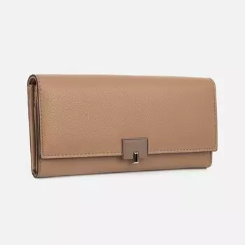 Кошелёк на магнитах, цвет бежевый