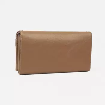 Кошелёк на магнитах, цвет бежевый