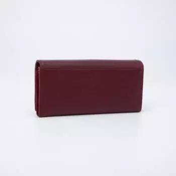 Кошелёк на магнитах, цвет бордовый