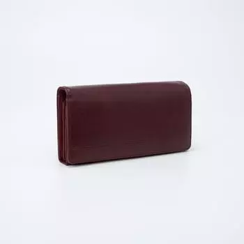 Кошелёк на магнитах, цвет бордовый