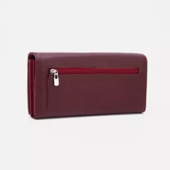 Кошелёк на магнитах, цвет бордовый