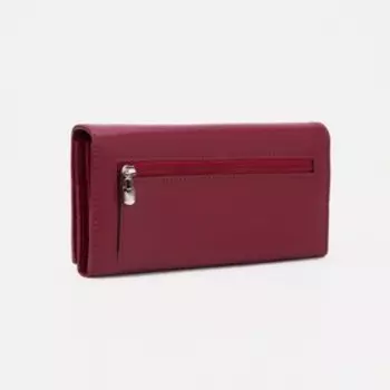 Кошелёк на магнитах, цвет бордовый