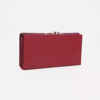 Кошелёк на магнитах, цвет бордовый